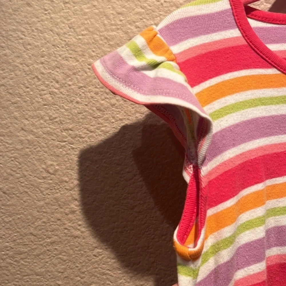 Gymboree Pretty Posies Girl’s Striped Shirt Size 4
